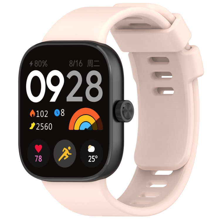 Remienok Solid Wristband ružový pre Xiaomi Redmi Watch 4