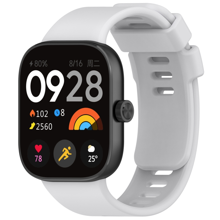 Remienok Solid Wristband sivý pre Xiaomi Redmi Watch 4