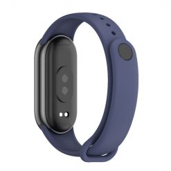 Lacné Kryty | Remienok Solid Wristband tmavomodrý pre Xiaomi Smart Band 8 | Lacné Kryty