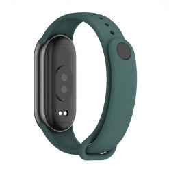 Lacné Kryty | Remienok Solid Wristband tmavozelený pre Xiaomi Smart Band 8 | Lacné Kryty