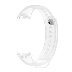 Remienok Solid Wristband transparentný pre Xiaomi Smart Band 8 | Lacné Kryty Lacné Kryty | Remienok Solid Wristband transparentný pre Xiaomi Smart Band 8 | Lacné Kryty
