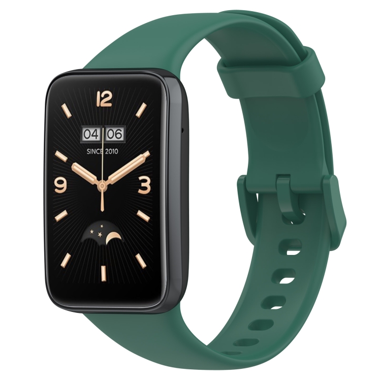 Remienok Solid Wristband zelený pre Xiaomi Smart Band 7 Pro
