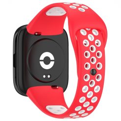 Remienok Sport Wristband červeno-biely pre Xiaomi Redmi Watch 3 Active | Lacné Kryty Lacné Kryty | Remienok Sport Wristband červeno-biely pre Xiaomi Redmi Watch 3 Active | Lacné Kryty