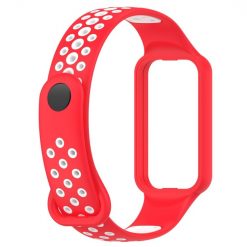 Lacné Kryty | Remienok Sport Wristband červeno-biely pre Xiaomi Smart Band 8 Active | Lacné Kryty
