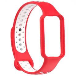 Lacné Kryty | Remienok Sport Wristband červeno-biely pre Xiaomi Smart Band 8 Active | Lacné Kryty