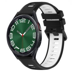 Lacné Kryty | Remienok Sport Wristband tmavozeleno-čierny pre Samsung Galaxy Watch 6 Classic (43mm / 47mm) a Watch 6 (40mm / 44mm)