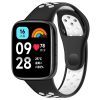 Remienok Sport Wristband čierno-sivý pre Xiaomi Redmi Watch 3 Active | Lacné Kryty Lacné Kryty | Remienok Sport Wristband čierno-sivý pre Xiaomi Redmi Watch 3 Active | Lacné Kryty