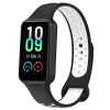 Remienok Sport Wristband čierno-zelený pre Xiaomi Smart Band 8 Active | Lacné Kryty Lacné Kryty | Remienok Sport Wristband čierno-zelený pre Xiaomi Smart Band 8 Active | Lacné Kryty