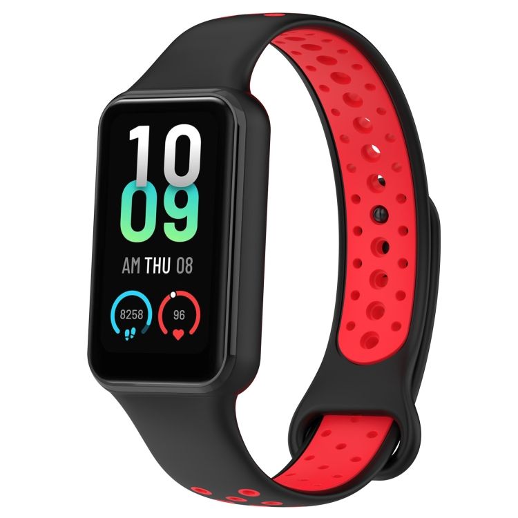Remienok Sport Wristband čierno-červený pre Xiaomi Smart Band 8 Active