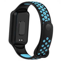 Lacné Kryty | Remienok Sport Wristband čierno-modrý pre Xiaomi Smart Band 8 Active | Lacné Kryty