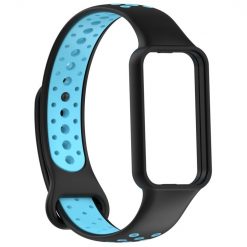 Lacné Kryty | Remienok Sport Wristband čierno-modrý pre Xiaomi Smart Band 8 Active | Lacné Kryty