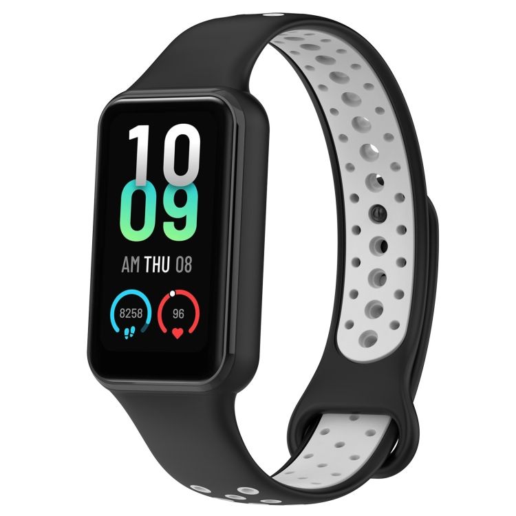 Remienok Sport Wristband čierno-sivý pre Xiaomi Smart Band 8 Active