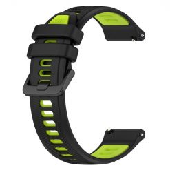 Lacné Kryty | Remienok Sport Wristband čierno-zelený pre Samsung Galaxy Watch 6 Classic (43mm / 47mm) a Watch 6 (40mm / 44mm) | Lacné Kryty