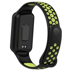 Remienok Sport Wristband čierno-zelený pre Xiaomi Smart Band 8 Active | Lacné Kryty Lacné Kryty | Remienok Sport Wristband čierno-zelený pre Xiaomi Smart Band 8 Active | Lacné Kryty