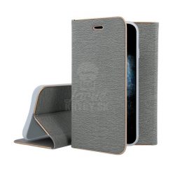 Lacné Kryty | Knižkové puzdro Luna Book strieborné – Samsung Galaxy A35 5G | Lacné Kryty