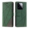 Lacné Kryty | Knižkové puzdro Rhombus čierne – Xiaomi 14 | Lacné Kryty