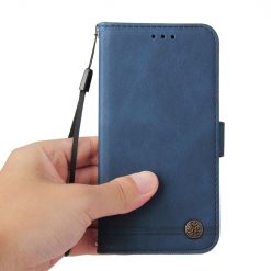 Knižkové puzdro Skin Feel case modré – Realme C67 4G | Lacné Kryty Lacné Kryty | Knižkové puzdro Skin Feel case modré – Realme C67 4G | Lacné Kryty