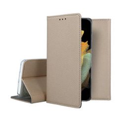 Lacné Kryty | Knižkové puzdro Smart Case Book zlaté – Samsung Galaxy A55 5G | Lacné Kryty