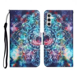 Knižkové puzdro Trendy Cross case Hviezdna mandala – Samsung Galaxy A55 5G | Lacné Kryty Lacné Kryty | Knižkové puzdro Trendy Cross case Hviezdna mandala – Samsung Galaxy A55 5G | Lacné Kryty