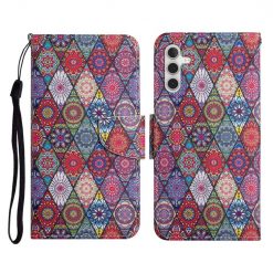 Lacné Kryty | Knižkové puzdro Trendy Cross case Kaleidoskop – Samsung Galaxy A55 5G | Lacné Kryty
