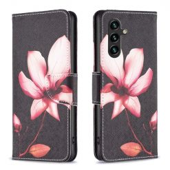 Lacné Kryty | Knižkové puzdro Trendy Cross case Lotus – Samsung Galaxy A55 5G | Lacné Kryty