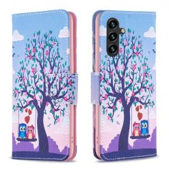 Knižkové puzdro Trendy Cross case Sovy – Samsung Galaxy A55 5G | Lacné Kryty Lacné Kryty | Knižkové puzdro Trendy Cross case Sovy – Samsung Galaxy A55 5G | Lacné Kryty