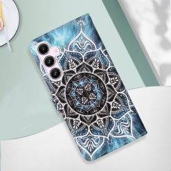 Lacné Kryty | Knižkové puzdro Trendy Cross case Undersea mandala – Samsung Galaxy A55 5G | Lacné Kryty