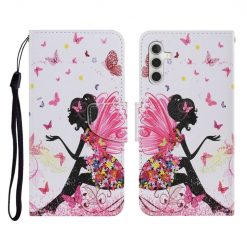 Lacné Kryty | Knižkové puzdro Trendy Cross case Víla – Samsung Galaxy A55 5G | Lacné Kryty
