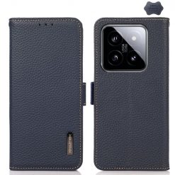 Lacné Kryty | Kožené puzdro Khazneh leather case modré – Xiaomi 14 Ultra | Lacné Kryty