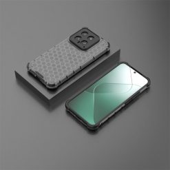 Odolný kryt Honeycomb Armor čierny – Xiaomi 14 | Lacné Kryty Lacné Kryty | Odolný kryt Honeycomb Armor čierny – Xiaomi 14 | Lacné Kryty