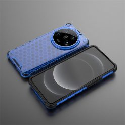 Odolný kryt Honeycomb Armor modrý – Xiaomi 14 Ultra | Lacné Kryty Lacné Kryty | Odolný kryt Honeycomb Armor modrý – Xiaomi 14 Ultra | Lacné Kryty
