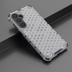 Lacné Kryty | Odolný kryt Honeycomb Armor transparentný – Samsung Galaxy A55 5G | Lacné Kryty