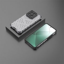 Lacné Kryty | Odolný kryt Honeycomb Armor transparentný – Xiaomi 14 | Lacné Kryty