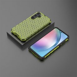 Odolný kryt Honeycomb Armor zelený – Samsung Galaxy A55 5G | Lacné Kryty Lacné Kryty | Odolný kryt Honeycomb Armor zelený – Samsung Galaxy A55 5G | Lacné Kryty