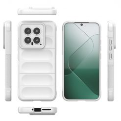 Lacné Kryty | Odolný kryt Magic Shield biely – Xiaomi 14 | Lacné Kryty
