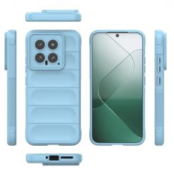 Odolný kryt Magic Shield bledomodrý – Xiaomi 14 | Lacné Kryty Lacné Kryty | Odolný kryt Magic Shield bledomodrý – Xiaomi 14 | Lacné Kryty