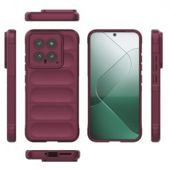Lacné Kryty | Odolný kryt Magic Shield bordový – Xiaomi 14 | Lacné Kryty