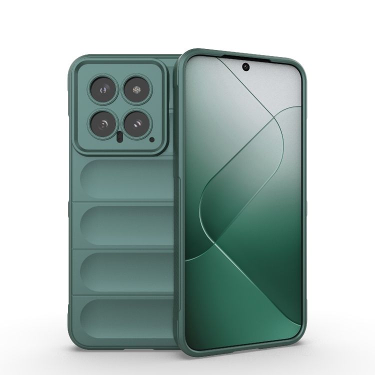 Odolný kryt Magic Shield zelený – Xiaomi 14