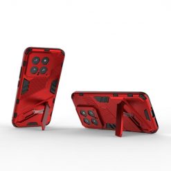 Lacné Kryty | Odolný Kryt Punk armor case červený – Xiaomi 14 | Lacné Kryty