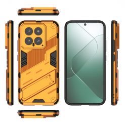 Odolný Kryt Punk armor case oranžový – Xiaomi 14 | Lacné Kryty Lacné Kryty | Odolný Kryt Punk armor case oranžový – Xiaomi 14 | Lacné Kryty