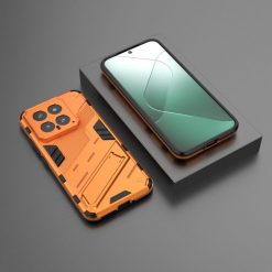 Odolný Kryt Punk armor case oranžový – Xiaomi 14 | Lacné Kryty Lacné Kryty | Odolný Kryt Punk armor case oranžový – Xiaomi 14 | Lacné Kryty