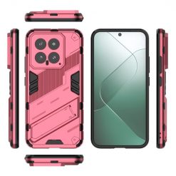 Lacné Kryty | Odolný Kryt Punk armor case ružový – Xiaomi 14 | Lacné Kryty