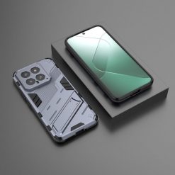 Odolný Kryt Punk armor case sivý – Xiaomi 14 | Lacné Kryty Lacné Kryty | Odolný Kryt Punk armor case sivý – Xiaomi 14 | Lacné Kryty