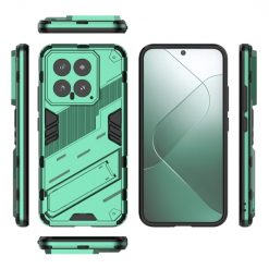Odolný Kryt Punk armor case zelený – Xiaomi 14 | Lacné Kryty Lacné Kryty | Odolný Kryt Punk armor case zelený – Xiaomi 14 | Lacné Kryty