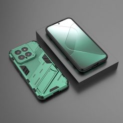 Odolný Kryt Punk armor case zelený – Xiaomi 14 | Lacné Kryty Lacné Kryty | Odolný Kryt Punk armor case zelený – Xiaomi 14 | Lacné Kryty