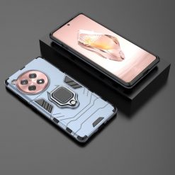 Lacné Kryty | Odolný kryt Ring Armor modrý – OnePlus 12R | Lacné Kryty