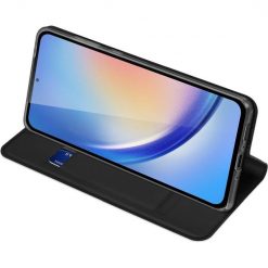 Lacné Kryty | Peňaženkové puzdro Dux Ducis Skin Pro čierne – Samsung Galaxy A35 5G | Lacné Kryty