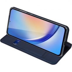 Lacné Kryty | Peňaženkové puzdro Dux Ducis Skin Pro modré – Samsung Galaxy A35 5G | Lacné Kryty