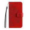 Lacné Kryty | Peňaženkové puzdro Embossing Pattern Flowery Mandala zelené – Xiaomi Redmi A3 | Lacné Kryty