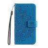 Lacné Kryty | Peňaženkové puzdro Embossing Pattern Flowery Mandala zelené – Xiaomi Redmi A3 | Lacné Kryty
